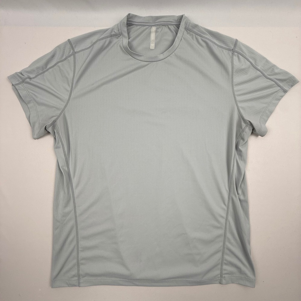 Ten Thousand Mens Distance Shirt Light Gray Eagle Graphic Athletic Tee Size L
